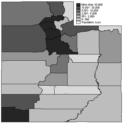 How has Utah’s population grown since 2000? | Utah Data Points